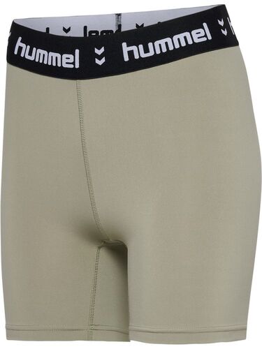 Hummel Hmlpulse Mid Waist Short Tights - seagrass