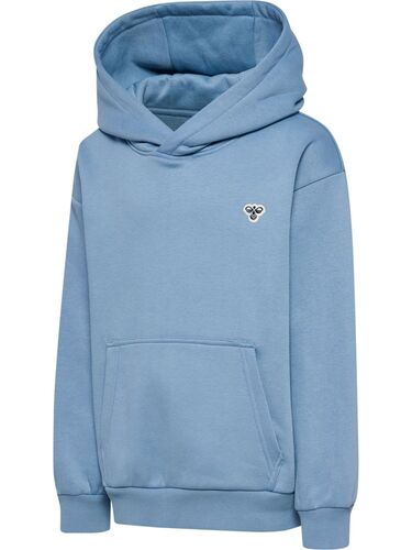 Hummel Hmljr Loose Hoodie Bee - faded denim