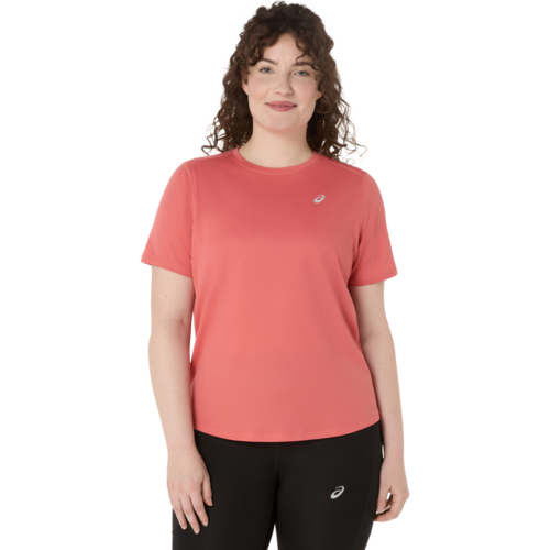 Asics Asics Core Ss Top - dark pink clay