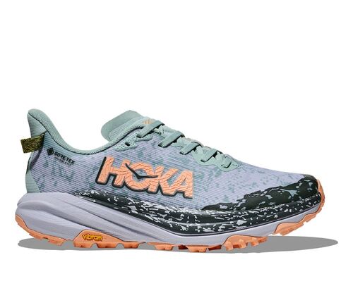 Hoka W Speedgoat 6 Gtx - jade / ash grey