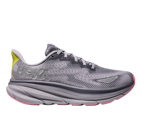 Hoka W Clifton 9 Gtx - grey skies / foggy grey