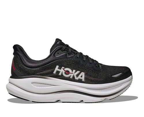 Hoka M Bondi 9 - black / vermillion