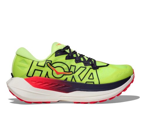 Hoka W Rocket X Trail - neon yuzu / neon flame