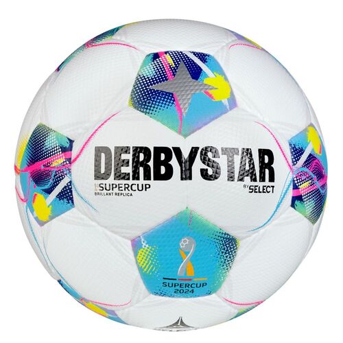 Derby Star Fu�ball FB-Super Cup Brillant Replica - weiss-blau
