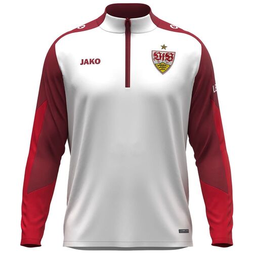 Jako Vfb Ziptop Dynamic - wei�/dunkelrot/rot