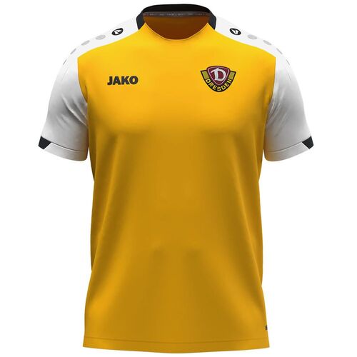 Jako Dynamo Dresden T-Shirt Dynamic - gelb/wei�/schwarz