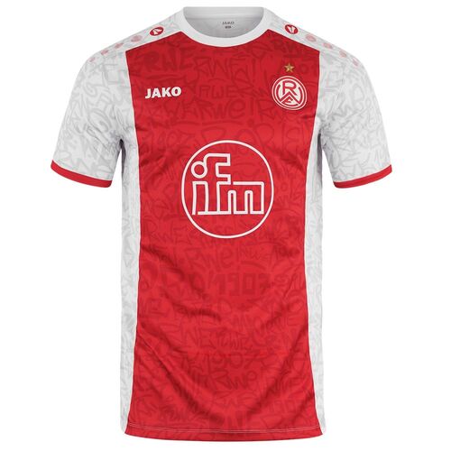 Jako Rot-Weiss Essen Trikot Home - wei�/rot