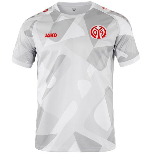 Jako Mainz 05 Warm-Up T-Shirt - grau/wei�