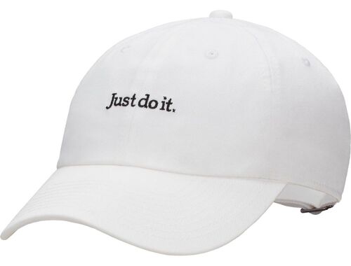 Nike U Nk Club Cap U Cb Jdi L - white/black