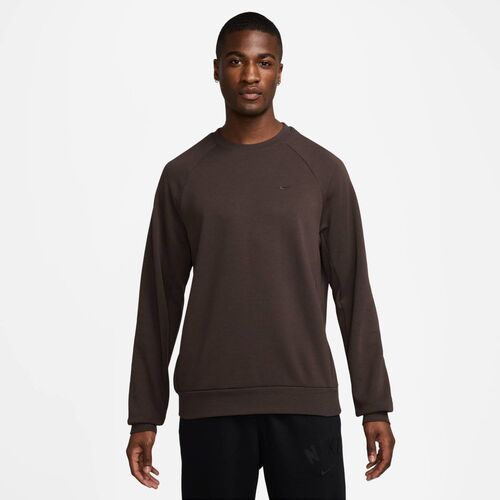 Nike M Nk Df Uv Primary Ls Crew - baroque brown/baroque brown
