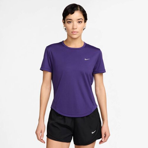 Nike W Nk Tempo Df Ss Top - court purple/reflective silv