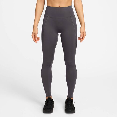 Nike W Nk Df Universa Hr Pkt Tght - thunder grey/thunder grey/dark shad