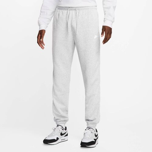 Nike M Nk Club Bb Cuff Pant - birch heather/white/white