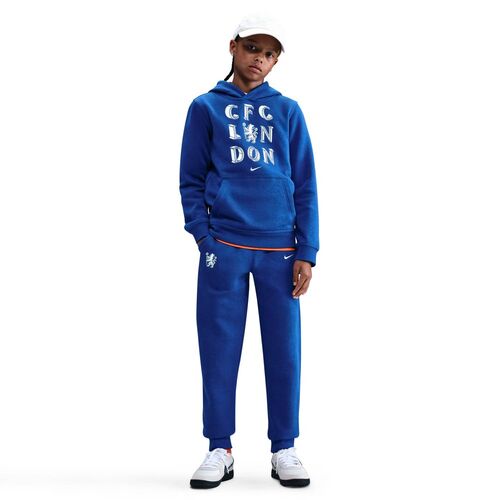 Nike Cfc B Nsw Club Po Hoodie - rush blue/white