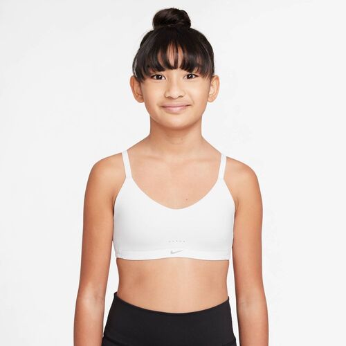 Nike G Nk Alate Bra - white/lt smoke grey
