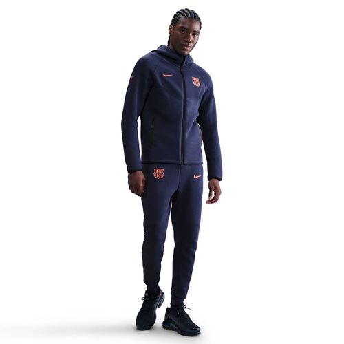 Nike Fcb Mnsw Tech Flc Jgr Pant 3R - midnight navy/bright mango
