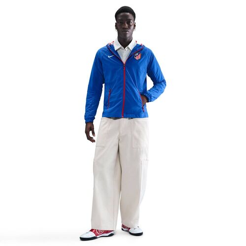 Nike Atm M Nk Awf Wvn Jkt - game royal/sport red/white