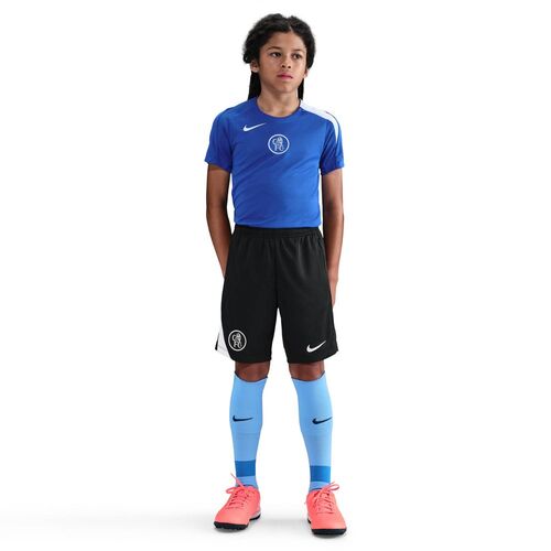 Nike Cfc Y Nk Df Strk Short Kz3R - black/field silver/field silver