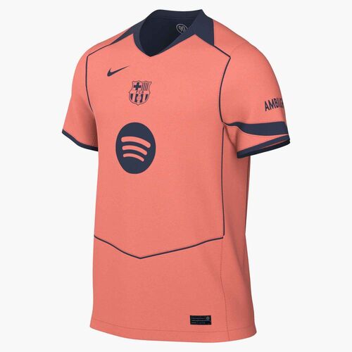 Nike Fcb M Nk Df Jsy Ss Stad 3R - bright mango/midnight navy/midnight