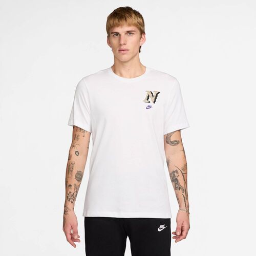 Nike M Nsw Tee Club Neo Varsity - white