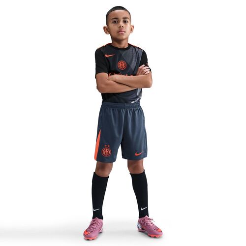 Nike Inter Y Nk Df Short Stad 3R - thunder blue/safety orange/safety o