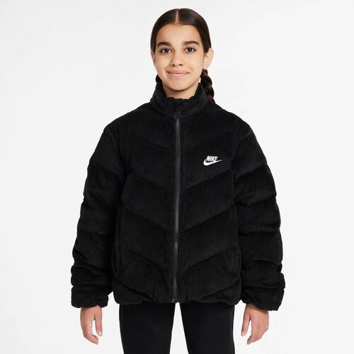 Nike K Nsw Tf Adp Puffer Mtrl Vnr - black/white