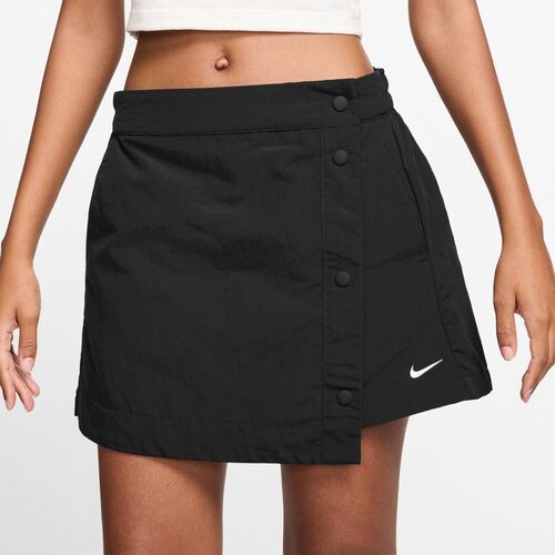 Nike W Nsw Essntl Wvn Mr 3 Skort - black/white