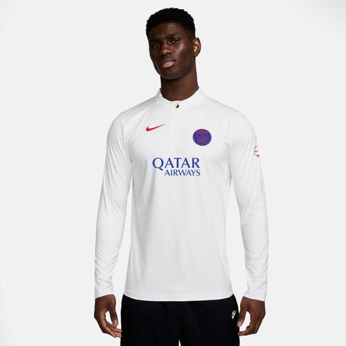 Nike Psg M Nk Sf Strk Dril Top 3R - white/global red