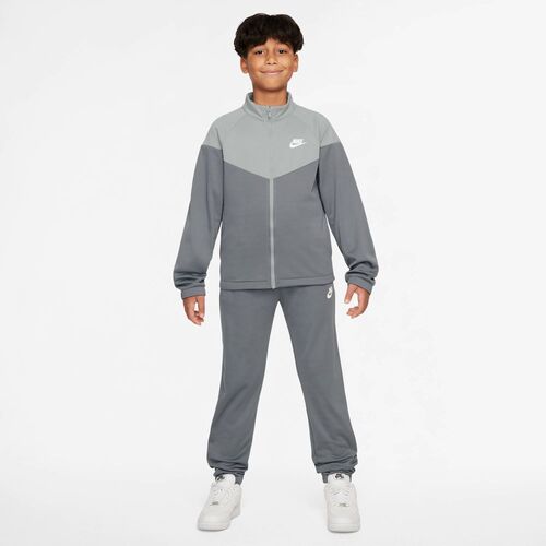 Nike K Nsw Df Tracksuit Pk Fz - smoke grey/lt smoke grey/white