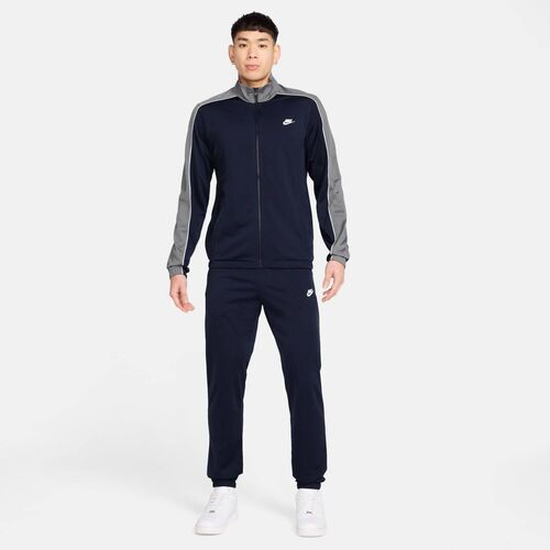 Nike M Nk Club Pk Trk Suit - obsidian/smoke grey/white/white