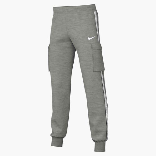 Nike K Nsw Club+ Flc Crgo Pnt - dk grey heather/base grey/white/whi