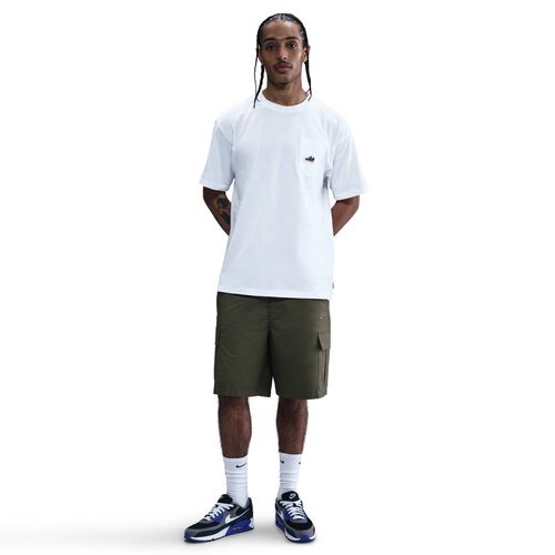 Nike M Nsw Tee Accs Patch Cnct Fa25 - white