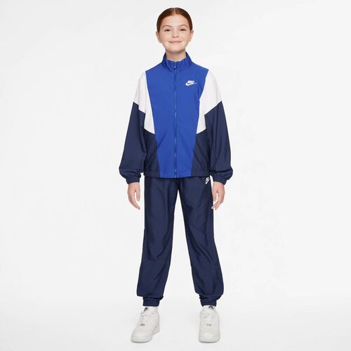 Nike K Nsw Tracksuit Wvn Fz - midnight navy/game royal/white/whit