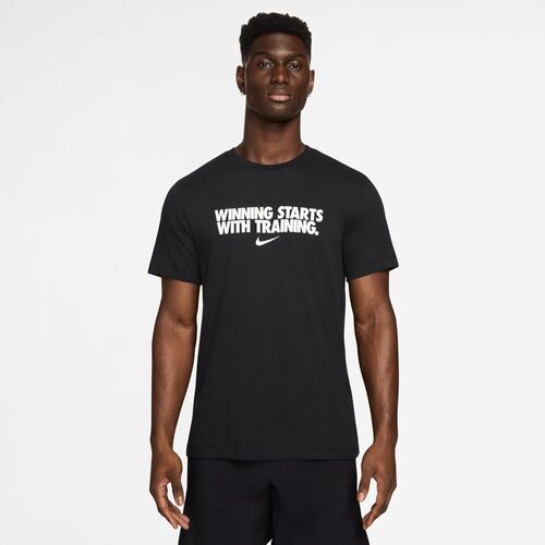 Nike M Nk Df Tee Winning - black