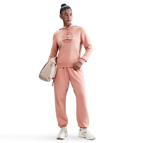 Nike W Nsw Club Flc Gx Std Po Hdy - rose gold