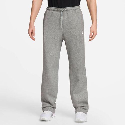 Nike M Nk Club Bb Bungee Pant - dk grey heather/lt smoke grey/white