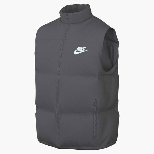 Nike M Sf Club Puffer Vest 650 - iron grey/white