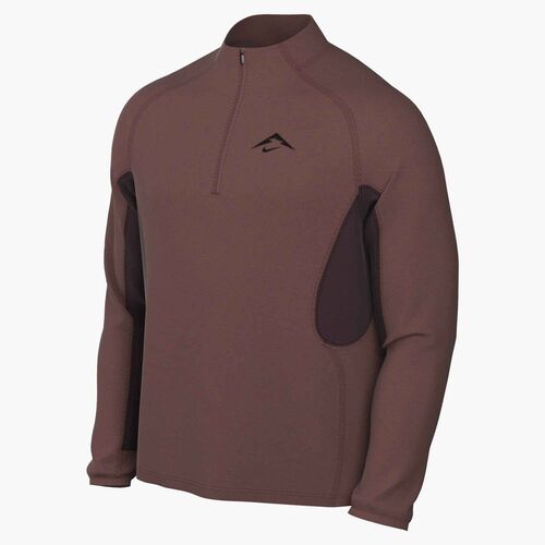 Nike M Nk Df Trail Midlayer Hz - red sepia/burgundy crush/black