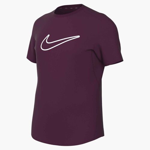 Nike G Nk Df One Std Ss Top Hbr - bordeaux/white