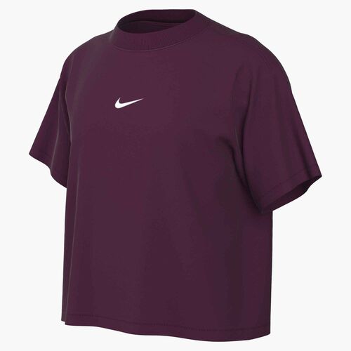 Nike G Nsw Tee Boxy Essntl Lbr - bordeaux