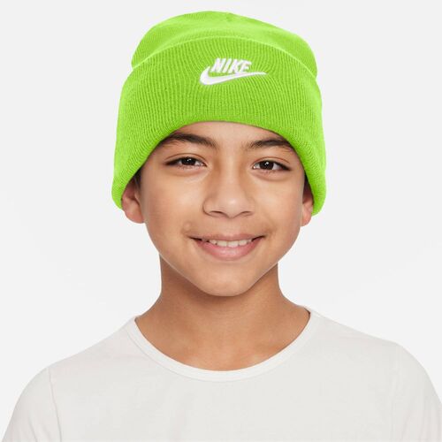 Nike K Nk Peak Beanie Tc Fut - volt/white