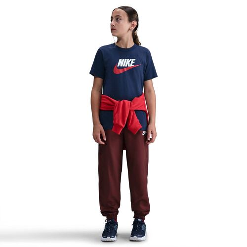 Nike K Nsw Tee Futura Hbr - midnight navy/white