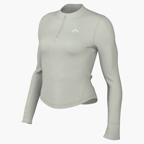 Nike W Nk Trail Df Hz Midlayer - light silver/summit white