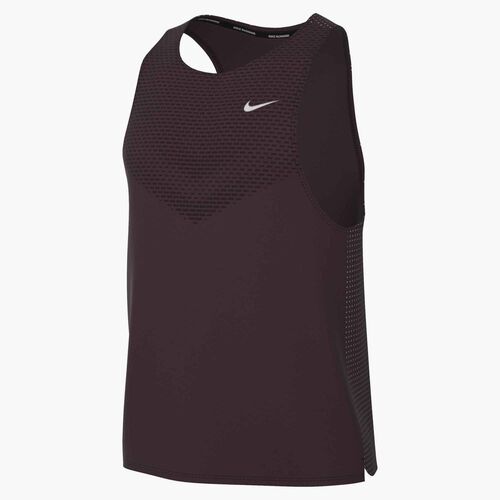 Nike M Nk Dfadv Stride Tank - burgundy crush/reflective silv