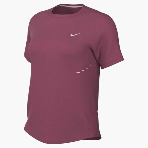 Nike W Nk Swift Df Ss Top - sweet beet/reflective silv
