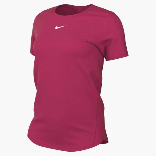 Nike W Nk One Classic Df Ss Top Wt - rush pink/white