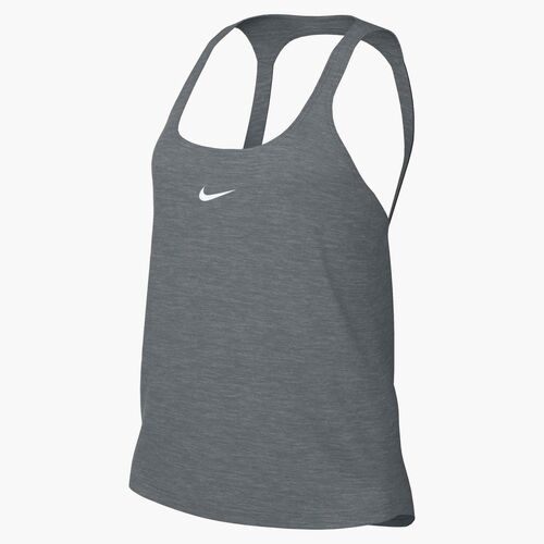 Nike W Np Df Tank Elastika - smoke grey/htr/white