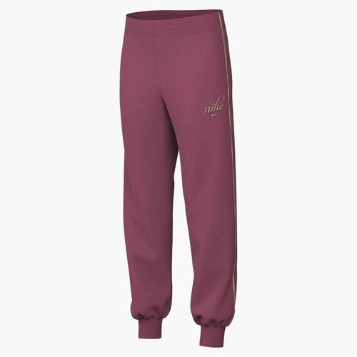 Nike G Nsw Club Flc Os Jggr Gx Shne - sweet beet/metallic gold