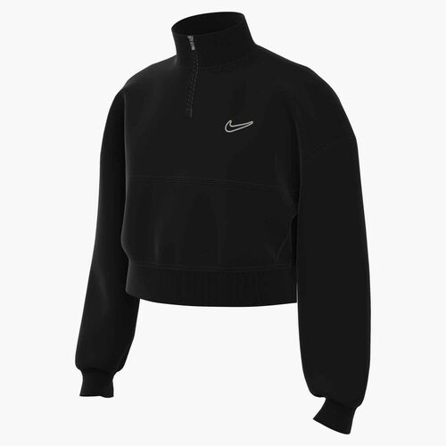 Nike G Nsw Flc Ls Top 2 Cozy - black/white