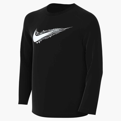 Nike B Nk Df Multi Ls Top Hbr - black/white